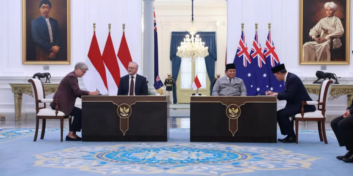Prabowo dan PM Australia Teken Traktat Keamanan Bersama, Ini Isinya. Foto istimewa pandhalungan.com