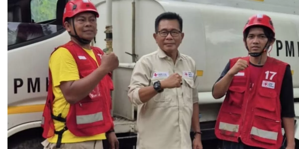Jember Tanggap Darurat Bencana Banjir, PMI Nyatakan Kesiapan Penuh Dukung Kebijakan Gus Fawait. Foto istimewa 