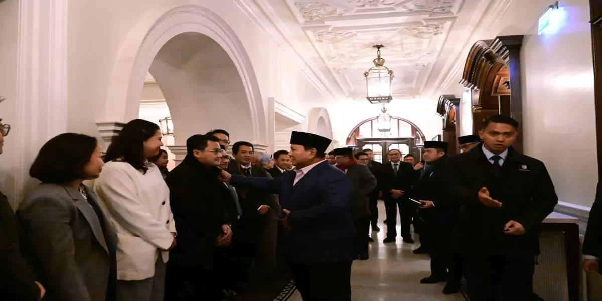 Presiden Prabowo Subianto menemui diaspora Indonesia di sela kunjungan kenegaraan ke London, Inggris (Foto: BPMI Setpres RI)