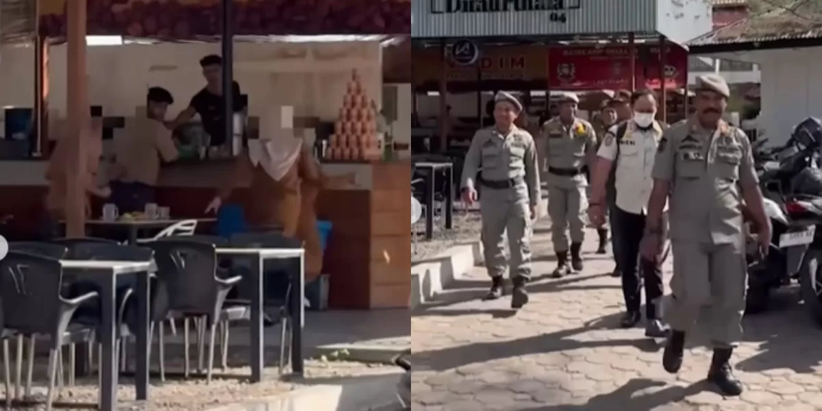 ASN Aceh kocar-kacir dirazia Satpol PP saat jam kerja (Foto: Instagram/@undercover.id)