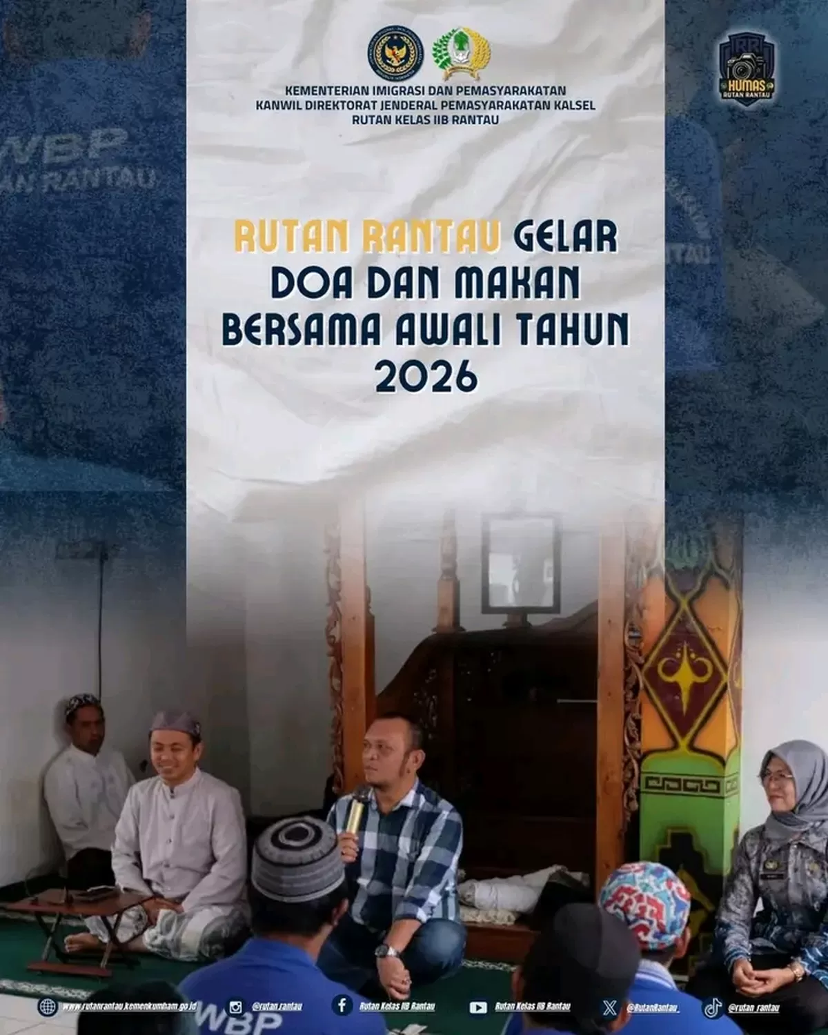 Karutan Rantau dan Jajaran Saat Kegiatan Doa Bersama