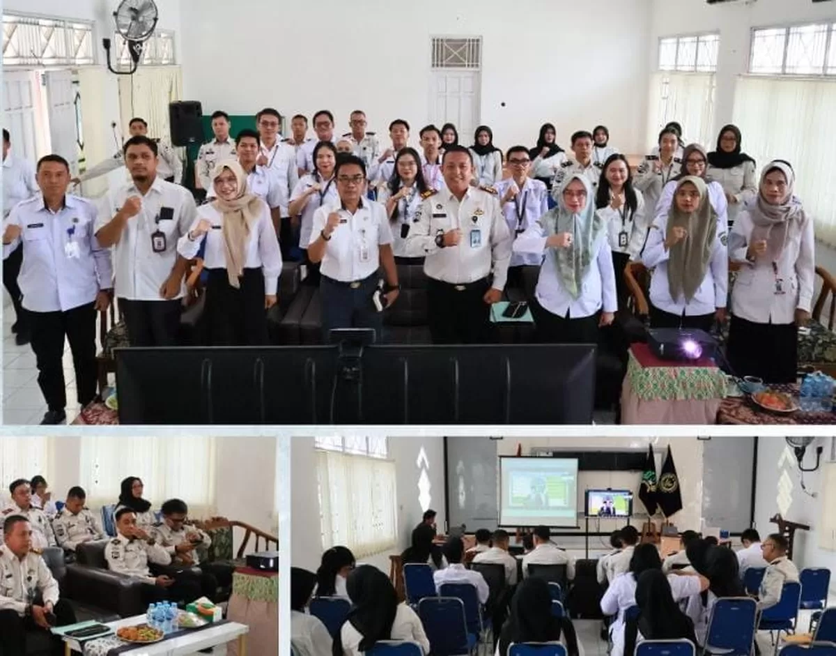 Kabapas Muara Teweh dan Jajaran Saat Kegiatan Diskusi dan Koordinasi