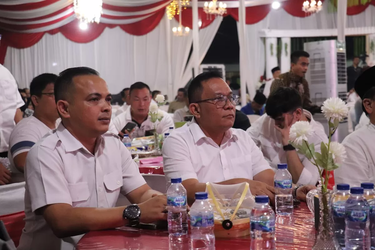 Kalapas Rantauprapat Saat Hadiri Pisah Sambut Dandim 0209/Labuhanbatu