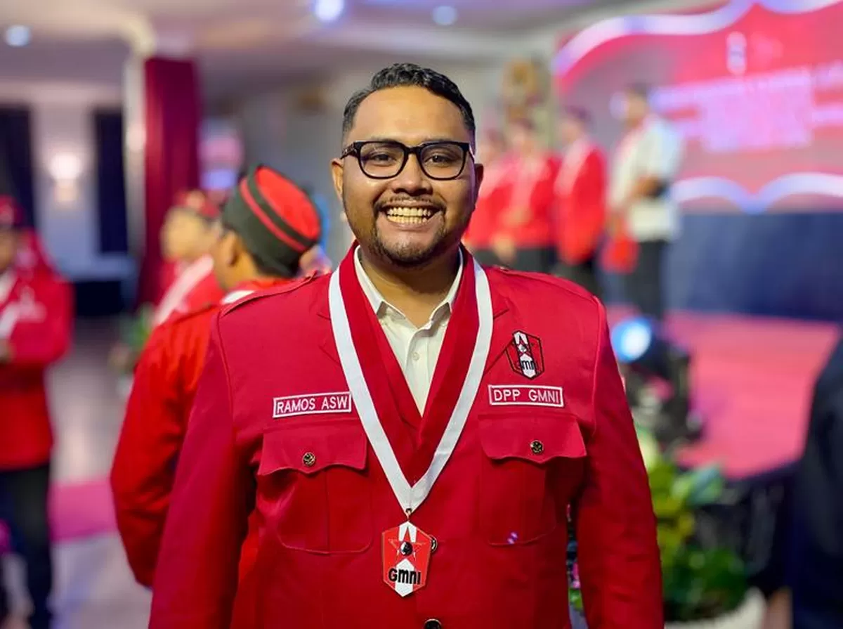 Ketua Bidang Hukum Dewan Pimpinan Pusat (DPP) GMNI, Ramos Agung Surya Wirawan (Nawi)