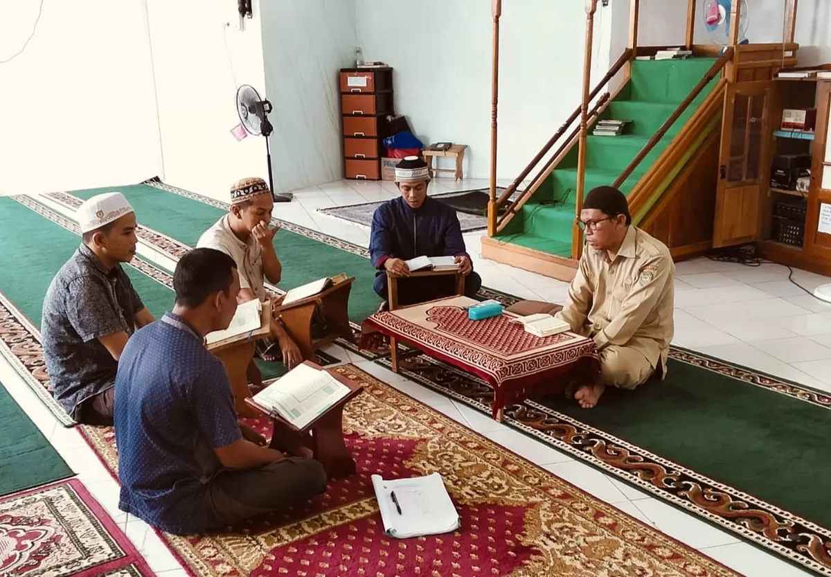 WBP Lapas Muara Teweh Saat Mengikuti Kegiatan Pengajian
