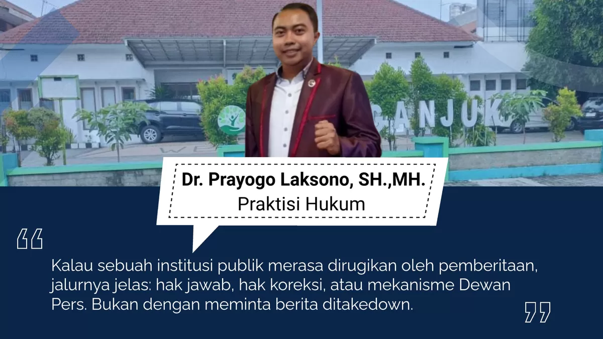 Doktor Prayogo Laksono, SH, MH  (Istimewa)