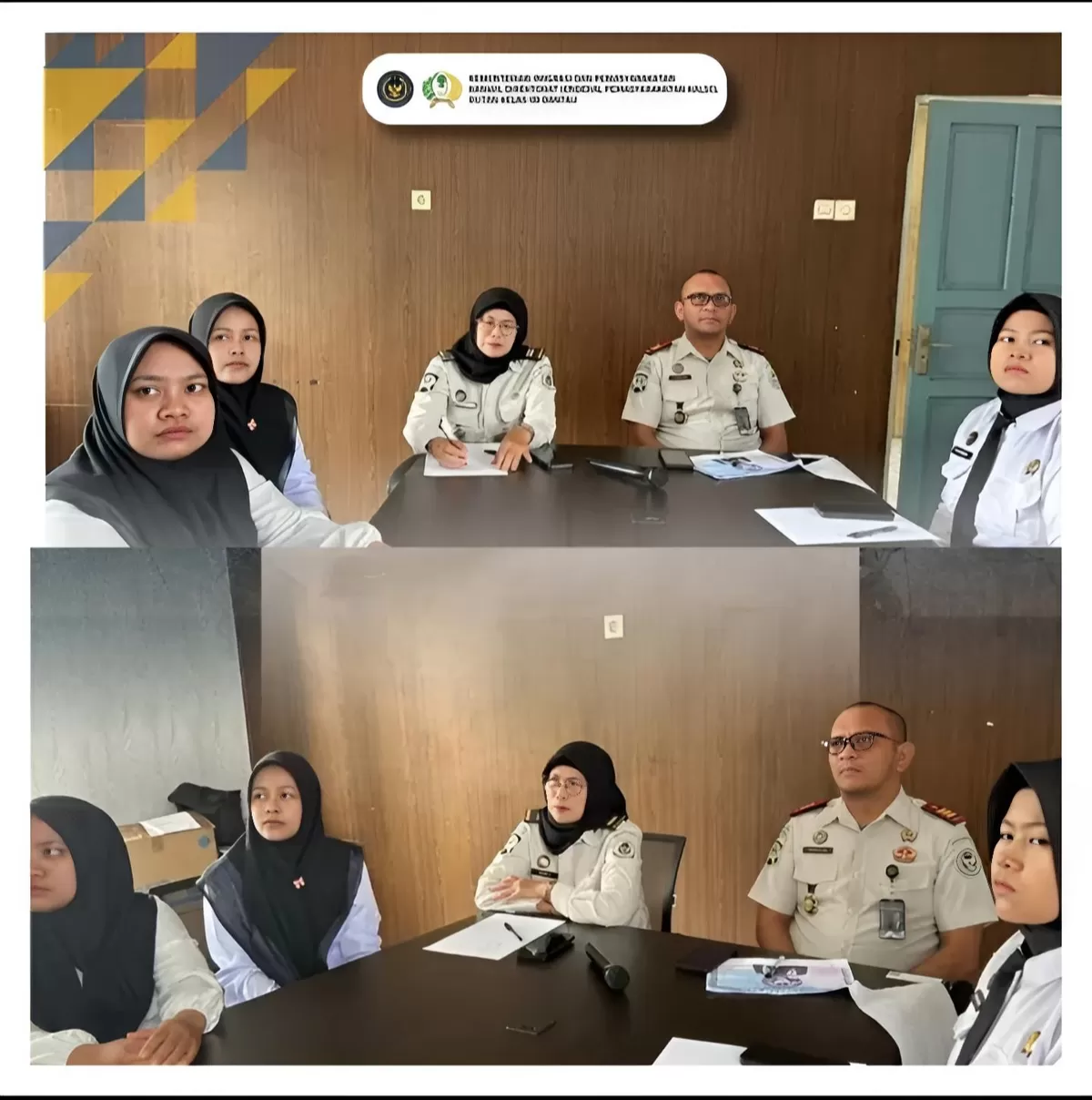 Karutan Rantau dan Jajaran Saat Mengikuti Pengarahan Persiapan Panen Raya