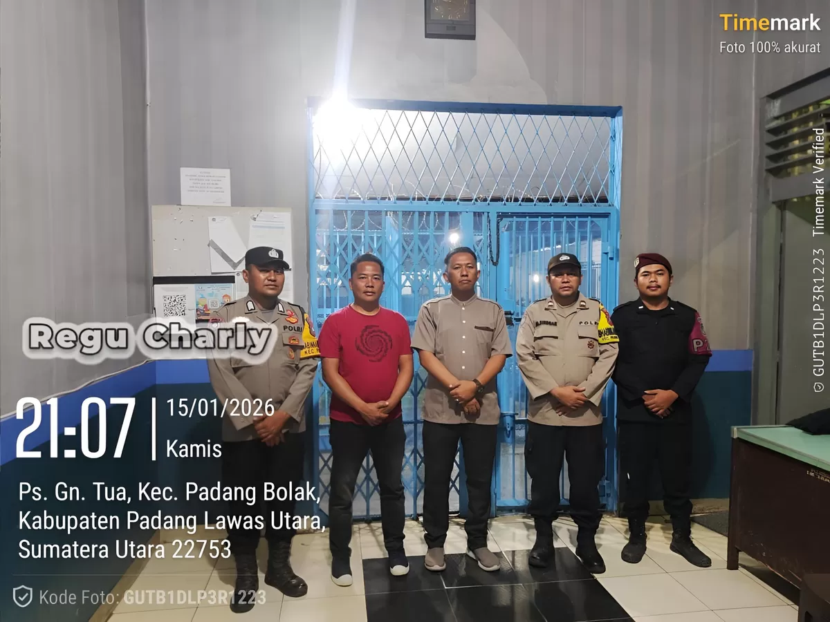 Kalapas Gunungtua dan Jajaran Bersama Personil Polsek Padang Bolak