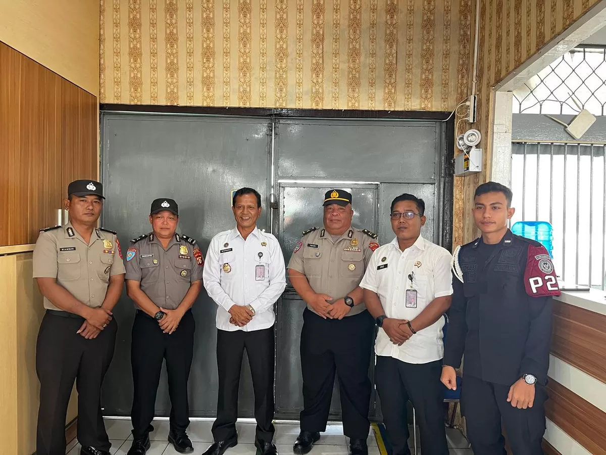 Kalapas Muara Teweh Bersama Binmas Polres Barito Utara 