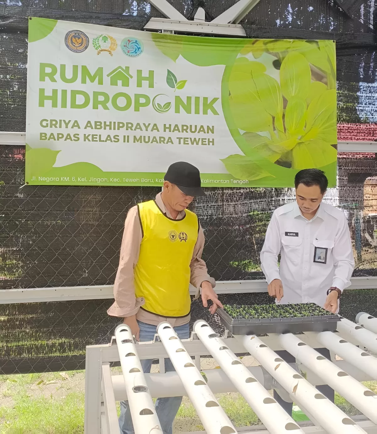 PK Bapas Muara Teweh Bersama Klien Pemasyarakatan 