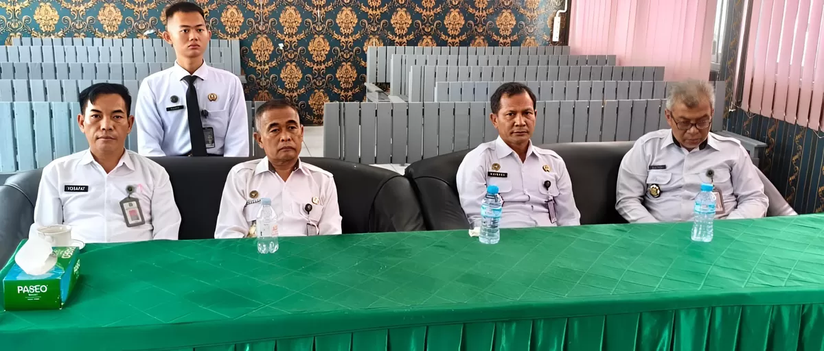 Kalapas Muara Teweh dan Jajaran Saat Mengikuti Arahan Dirjenpas