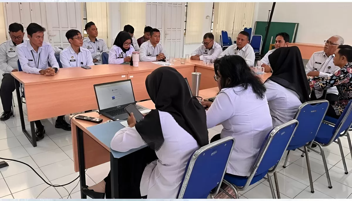 Kabapas Muara dan Jajaran Saat Kegiatan Sidang TPP