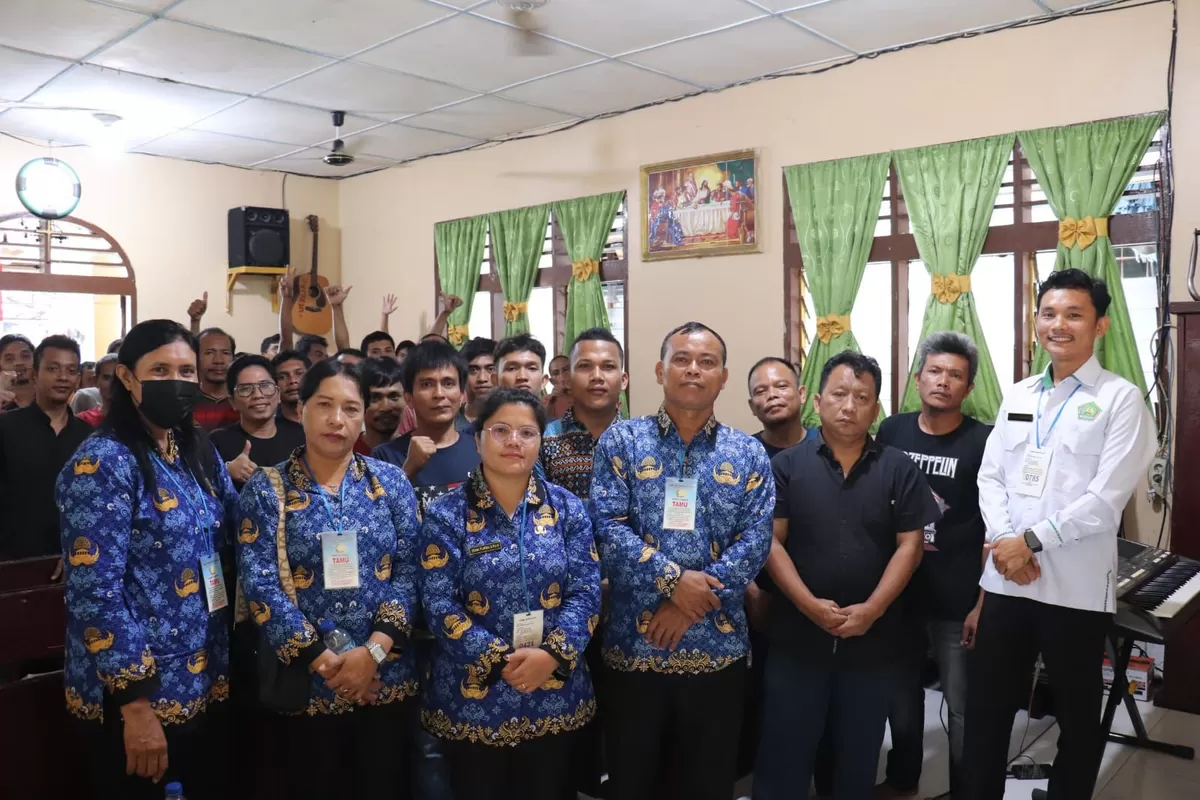 Pegawai dan Warga Binaan Lapas Rantauprapat Bersama Kemenag Labuhanbatu