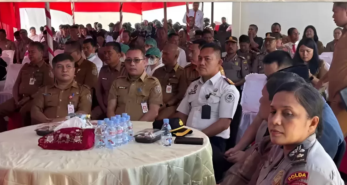 Karutan Humbang Hasundutan Saat Hadiri Peresmian Gedung SPPG