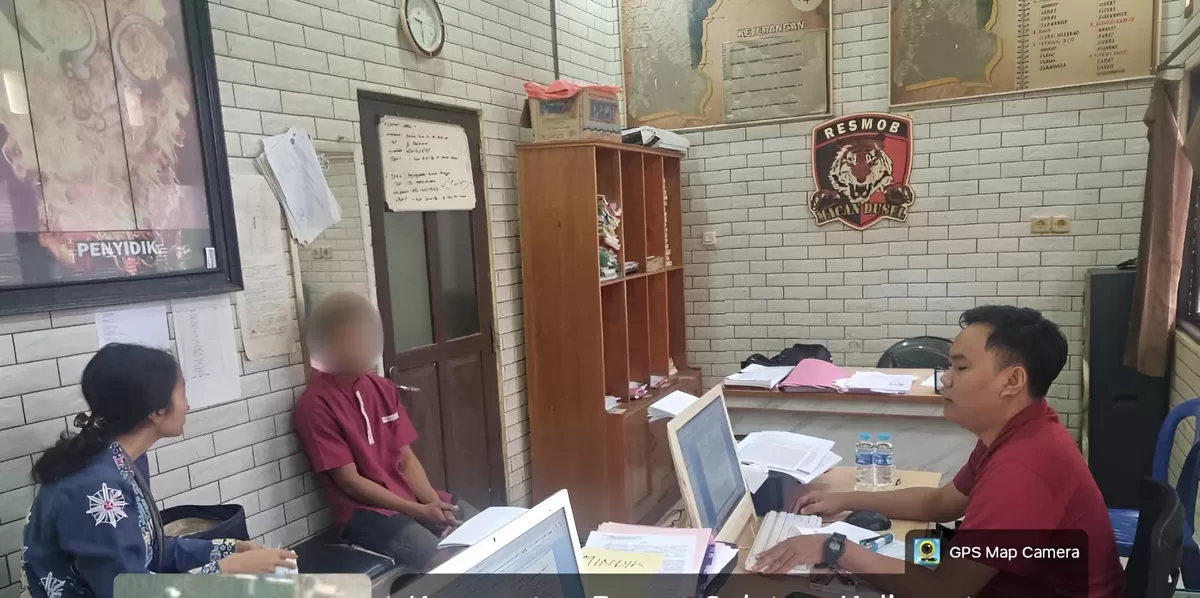 PK Bapas Muara Teweh Saat Kegiatan Litmas terhadap ABH