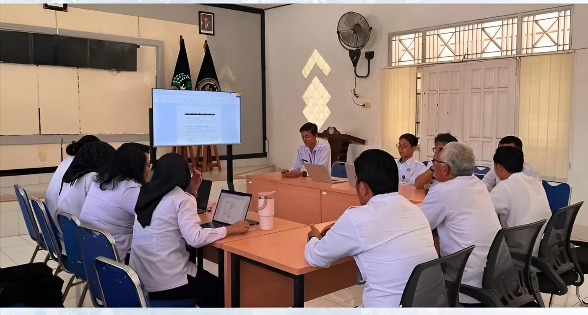 Jajaran Petugas Bapas Muara Teweh Saat Kegiatan Sidang TPP 