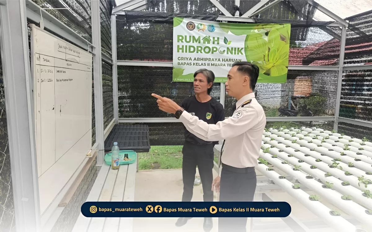 Petugas Bapas Muara Teweh Bersama DPKP Kabupaten Barito Utara