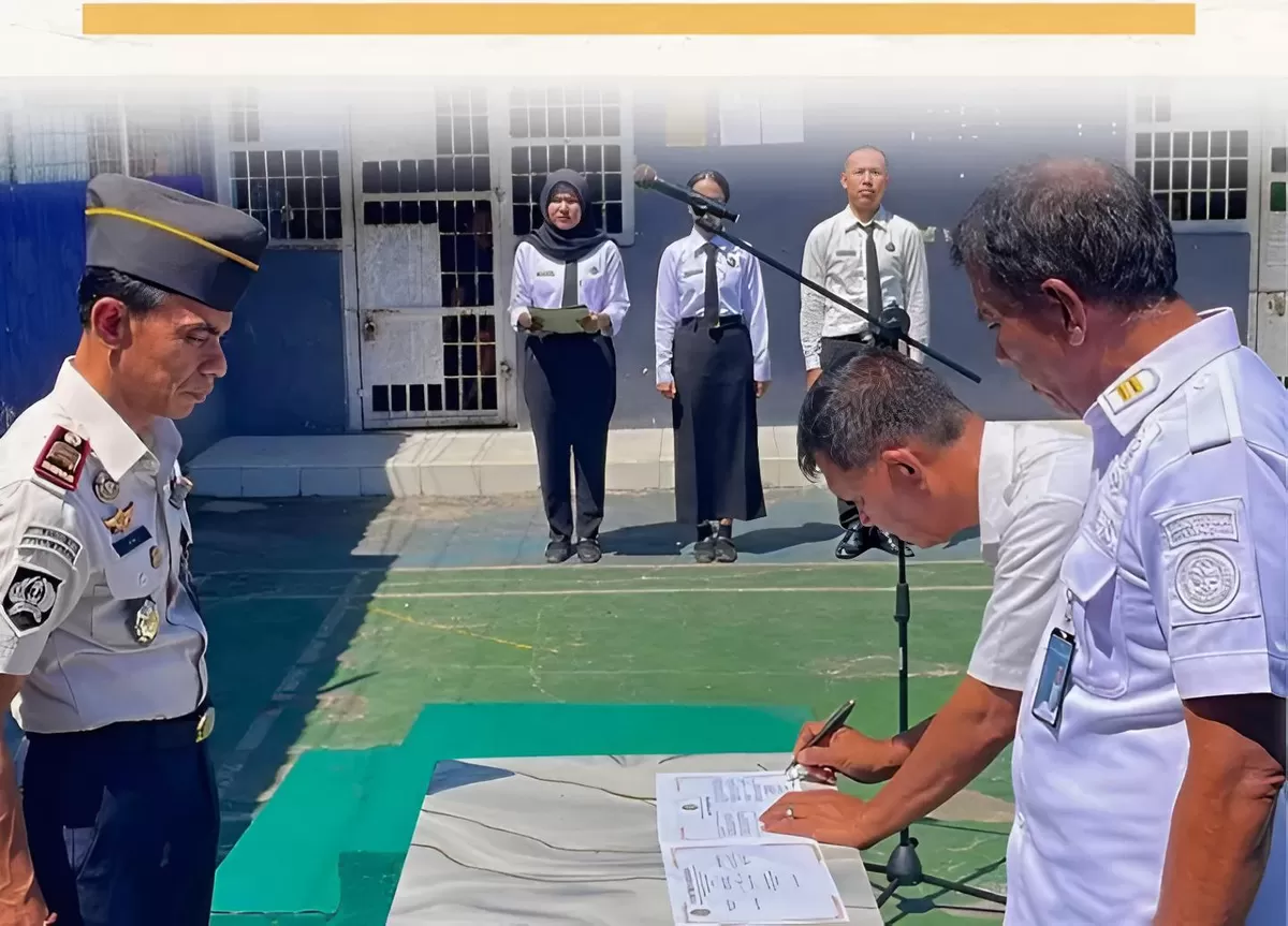 Karutan Natal dan Jajaran Saat Tandatangani Pakta Integritas
