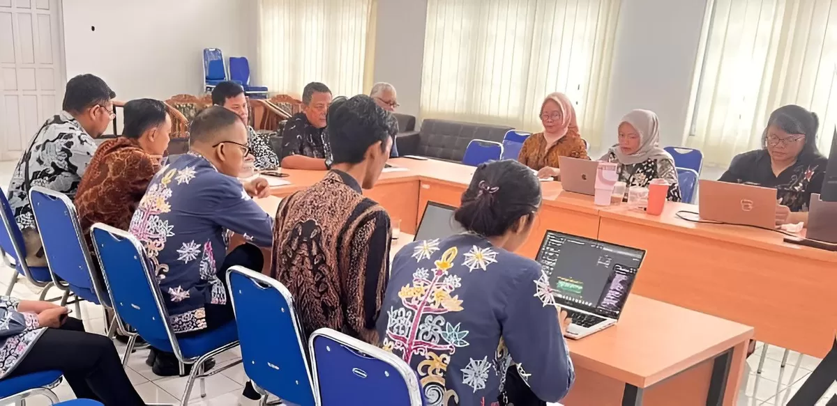 Kabapas Muara Teweh dan Jajaran Saat Rapat Internal