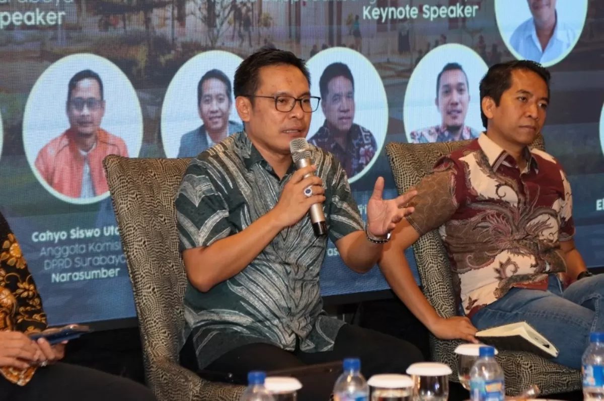 Wakil Ketua DPRD Surabaya Arif Fathoni (Nawi)