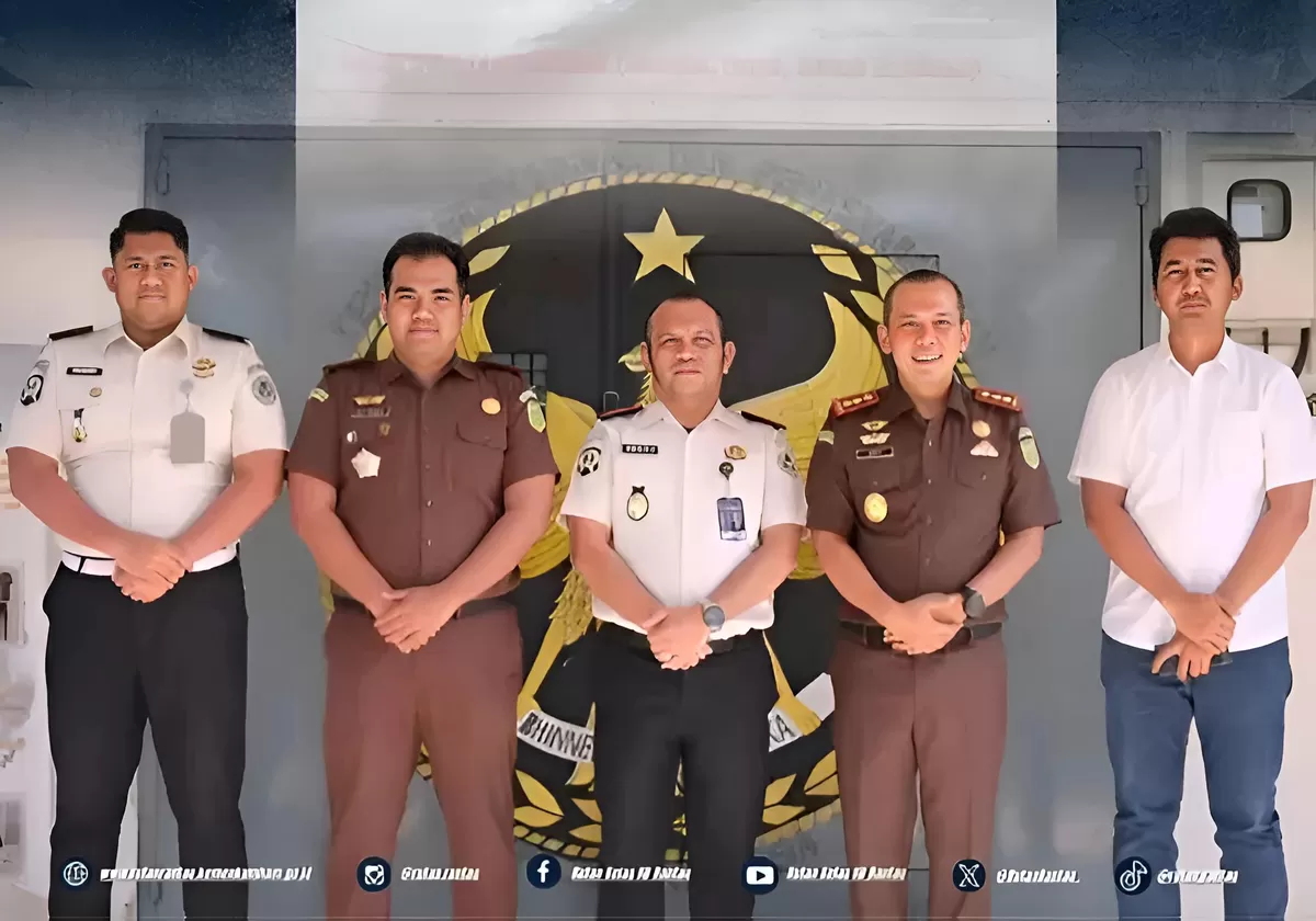 Karutan Rantau Bersama Kepala Kejari Tapin dan Jajaran