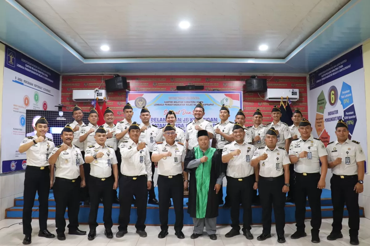 Kalapas Rantauprapat Bersama Jajarannya