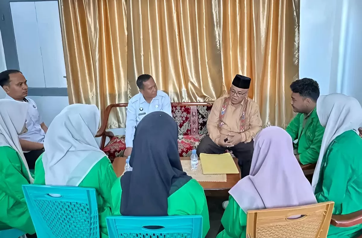 Kasi Binadik dan Giatja Lapas Padangsidimpuan Bersama Mahasiswa Magang UIN Syekh Ali Hasan Ahmad Addary