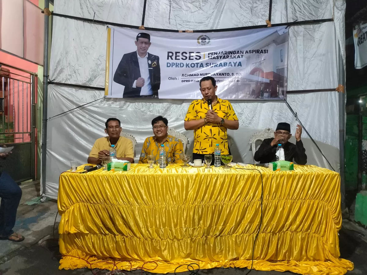 Anggota komisi C DPRD Kota Surabaya, Achmad Nurdjayanto, dari Fraksi Golkar (Nawi)