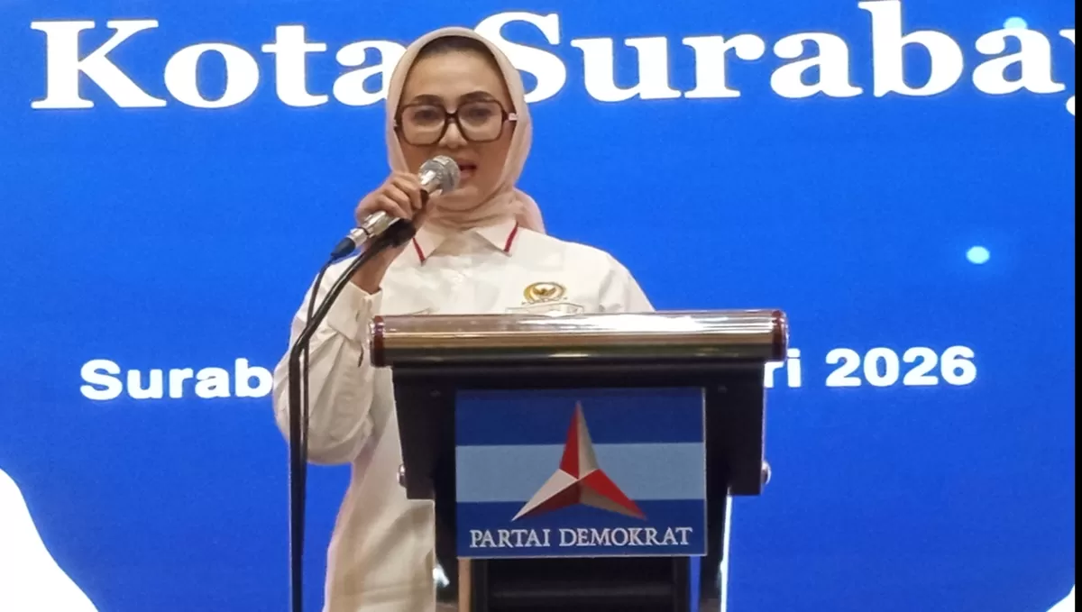 Ketua DPC Partai Demokrat Kota Surabaya, Lucy Kurniasari (Nawi)