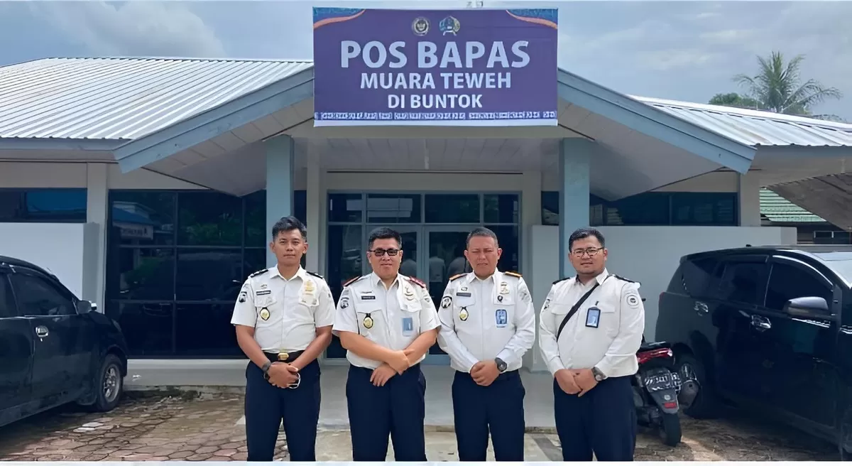 Kabapas Muara Teweh dan Jajaran Saat Koordinasi dengan Rutan Buntok