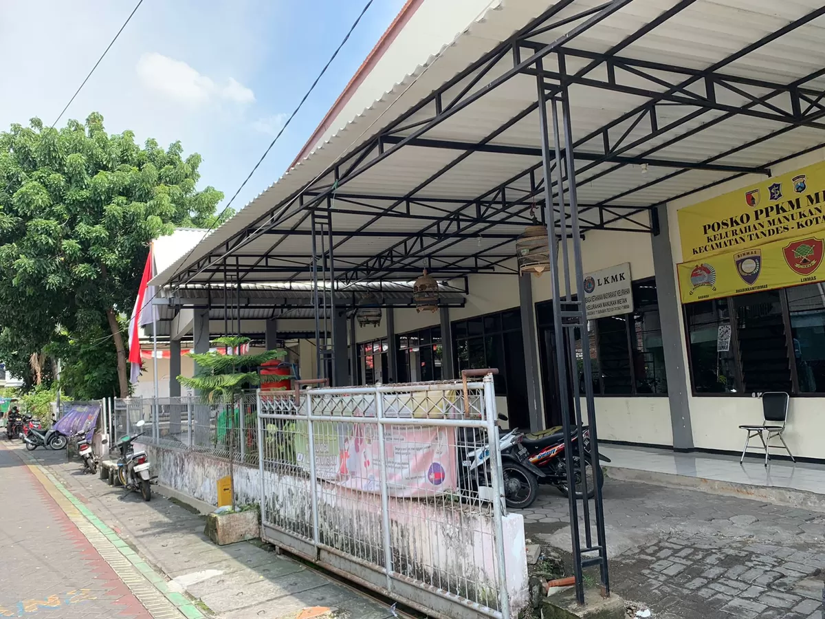 Foto kantor kelurahan Manukan Wetan. (Istimewa) 