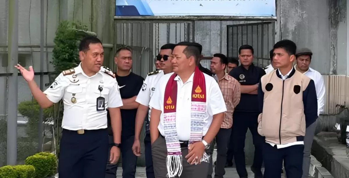 Karutan Humbang Hasundutan dan Jajaran Bersama Anggota Komisi XIII DPR RI