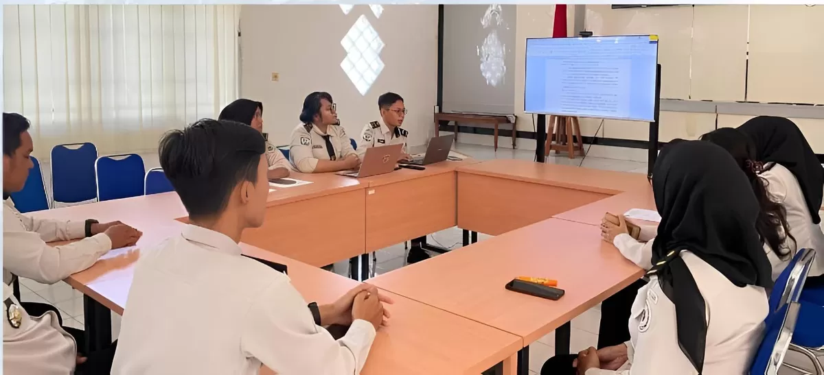 Petugas Bapas Muara Teweh dan Jajaran Saat Kegiatan Sidang TPP