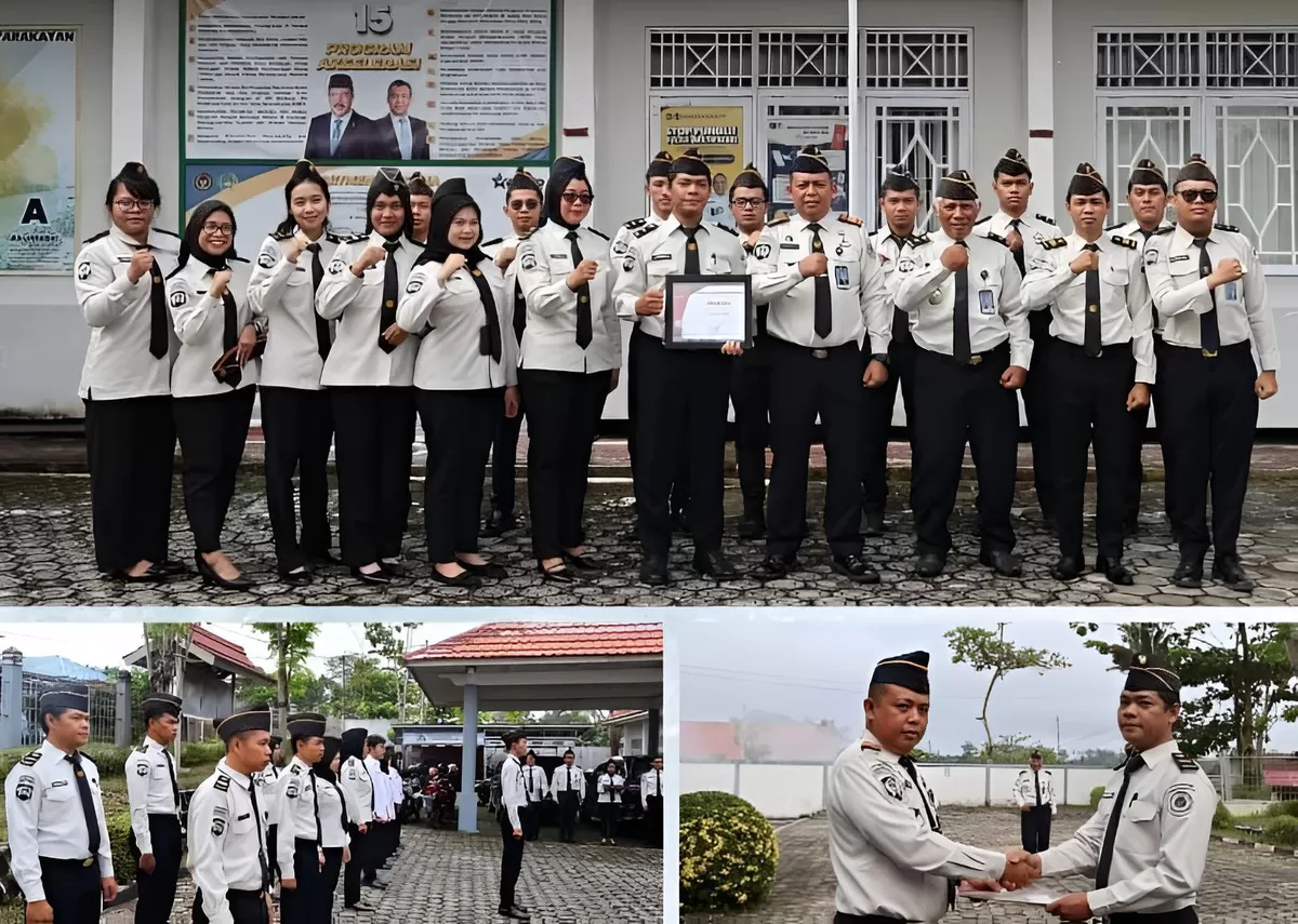 Kabapas Muara Teweh Bersama Pegawai Teladan