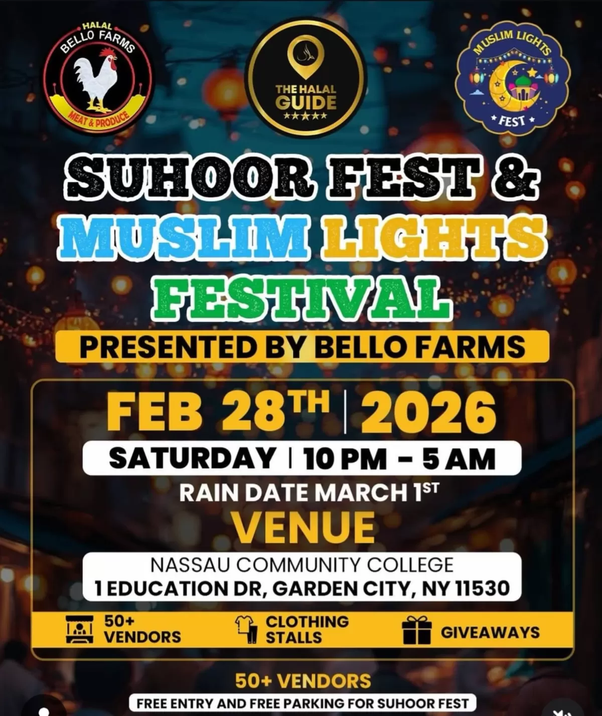 info@thehalalguide.com / @thehalalguide