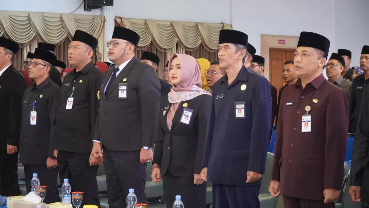 Suasana Pelantikan Pejabat Struktural oleh Walikota Tegal (Hidayatulloh)