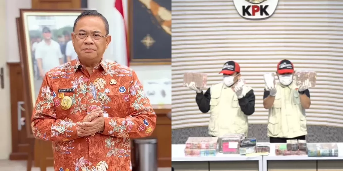 Bupati Pati, Sudewo menanggapi penetapan tersangka terhadapnya terkait kasus suap di DJKA Kemenhub hingga skandal jual-beli jabatan. (Instagram.com/@sudewoofficial - YouTube.com / KPK RI)