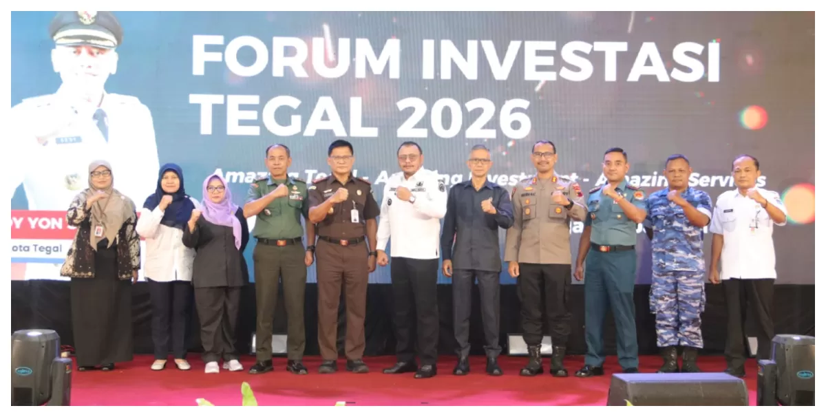 Walikota Tegal bersama Forkompimda pada acara Lounching Tegal Investasi (Agus R)