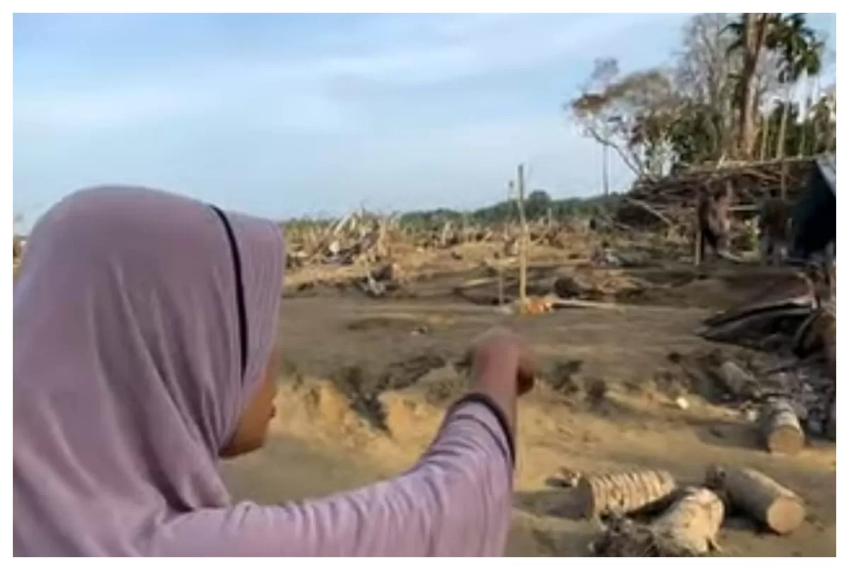 Kegiatan mengaji anak-anak di Aceh Timur terhenti usai dua bulan pascabanjir bandang. (Instagram/hijrahpeduli.id)