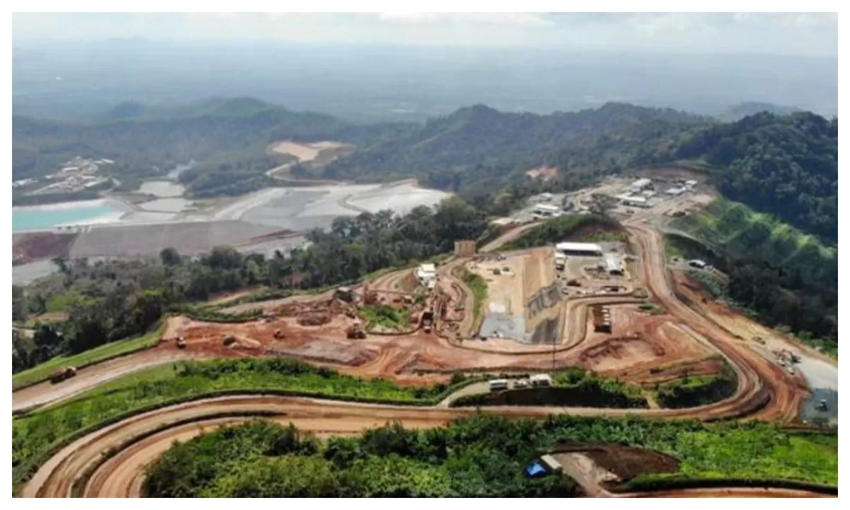 Potret Tambang emas tambang pitu