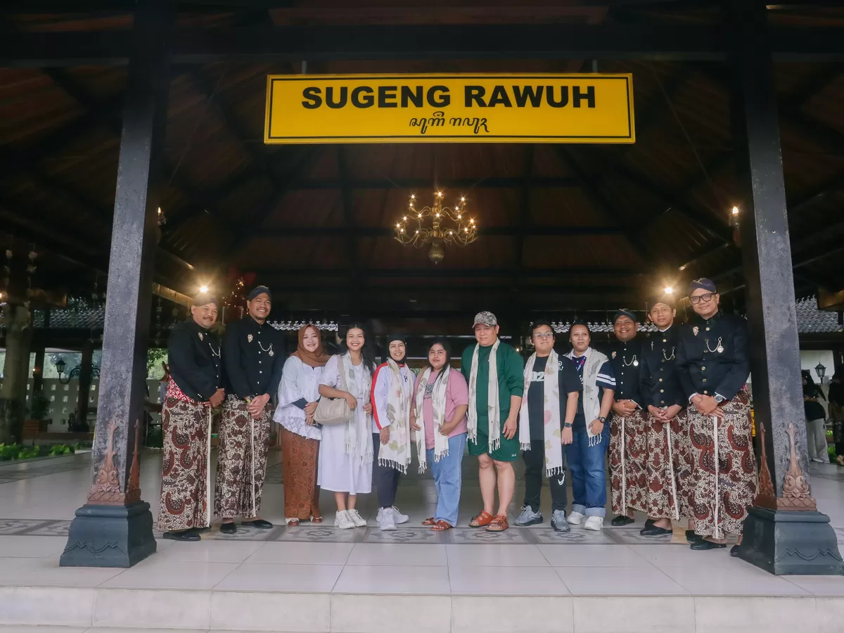Penyambutan wisatawan perdana tahun 2026 dari InJourney Destination Management.(Ist)