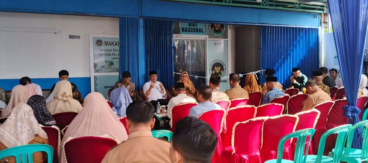 Wali Kota Bengkulu, Dedy Wahyudi meresmikan SPPG BMG Kelurahan Semarang, Kecamatan Sungai Serut, Selasa 6 Januari 2026.(Foto/Ist) 
