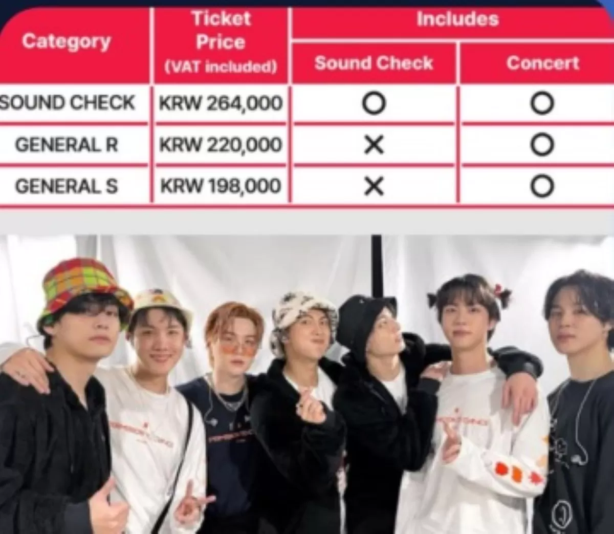 HYBE baru-baru ini mengumumkan jadwal World Tour BTS yang sangat dinantikan, di mana akan dimulai pada April 2026 mendatang. (IG Panncafe)