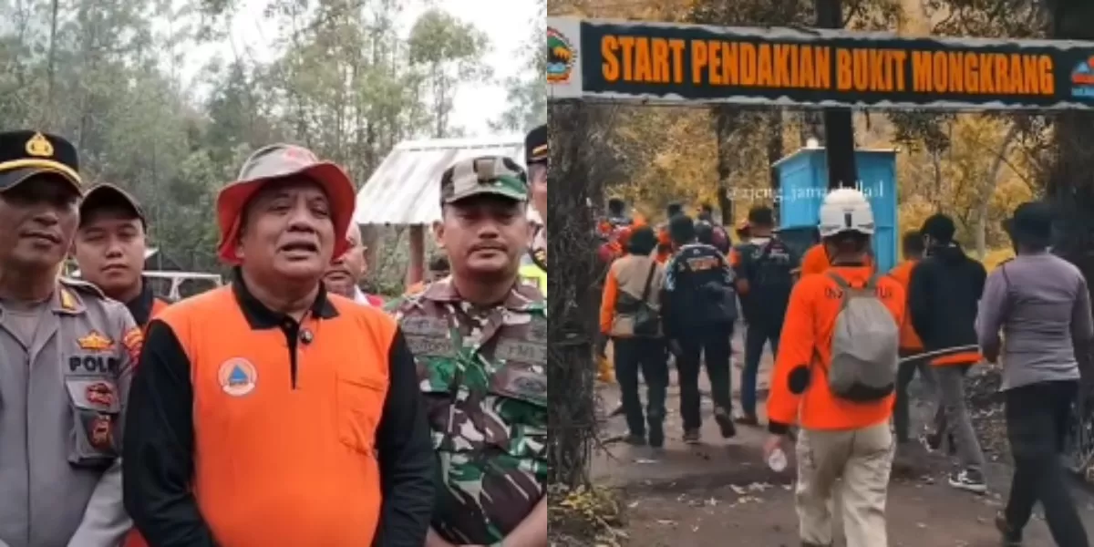 BPBD Kabupaten Karanganyar membeberkan hasil pencarian sementara terkait insiden pendaki yang diduga hilang di Bukit Mongkrang, Tawangmangu. (Instagram.com/@bpbdkaranganyar)