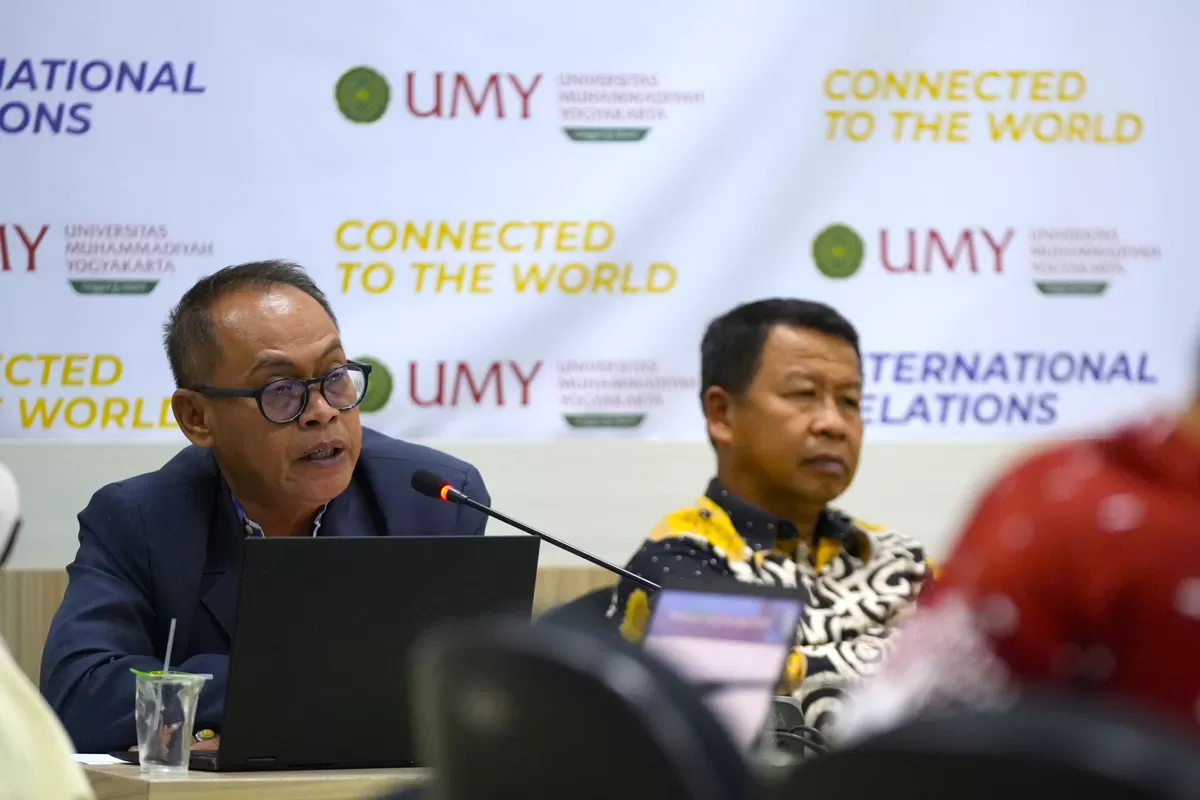 Pakar Hubungan Internasional Universitas Muhammadiyah Yogyakrat (UMY), Dr. Ade Marup Wirasenjaya, M.A. (Doc. Humas UMY)
