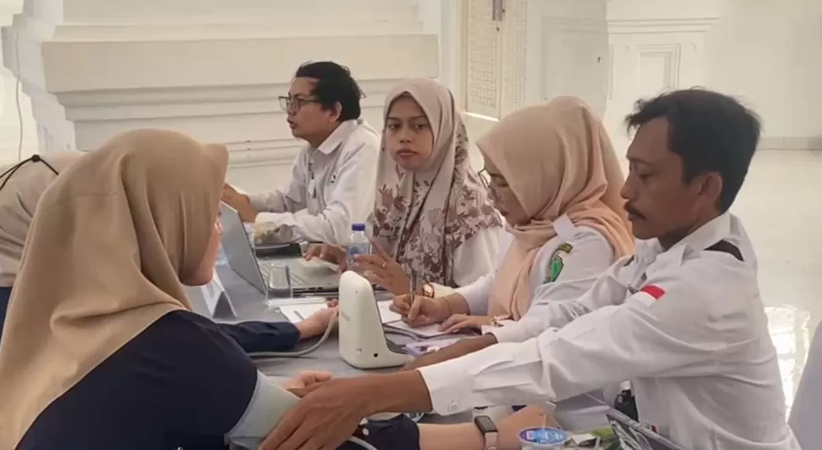 BPOM Bengkulu salurkan sebanyak 150 vaksin HPV kepada ASN dan pendampingan dalam rangka merayakan HUT ke-26 tahun 2026 sekaligus mencegah peningkatan kasus kanker di Bengkulu.(Foto/Ist)