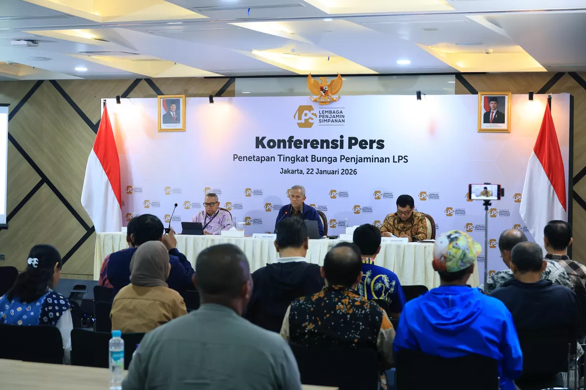 Konferensi Pers Lembaga Penjamin Simpanan (LPS)  (Istimewa)