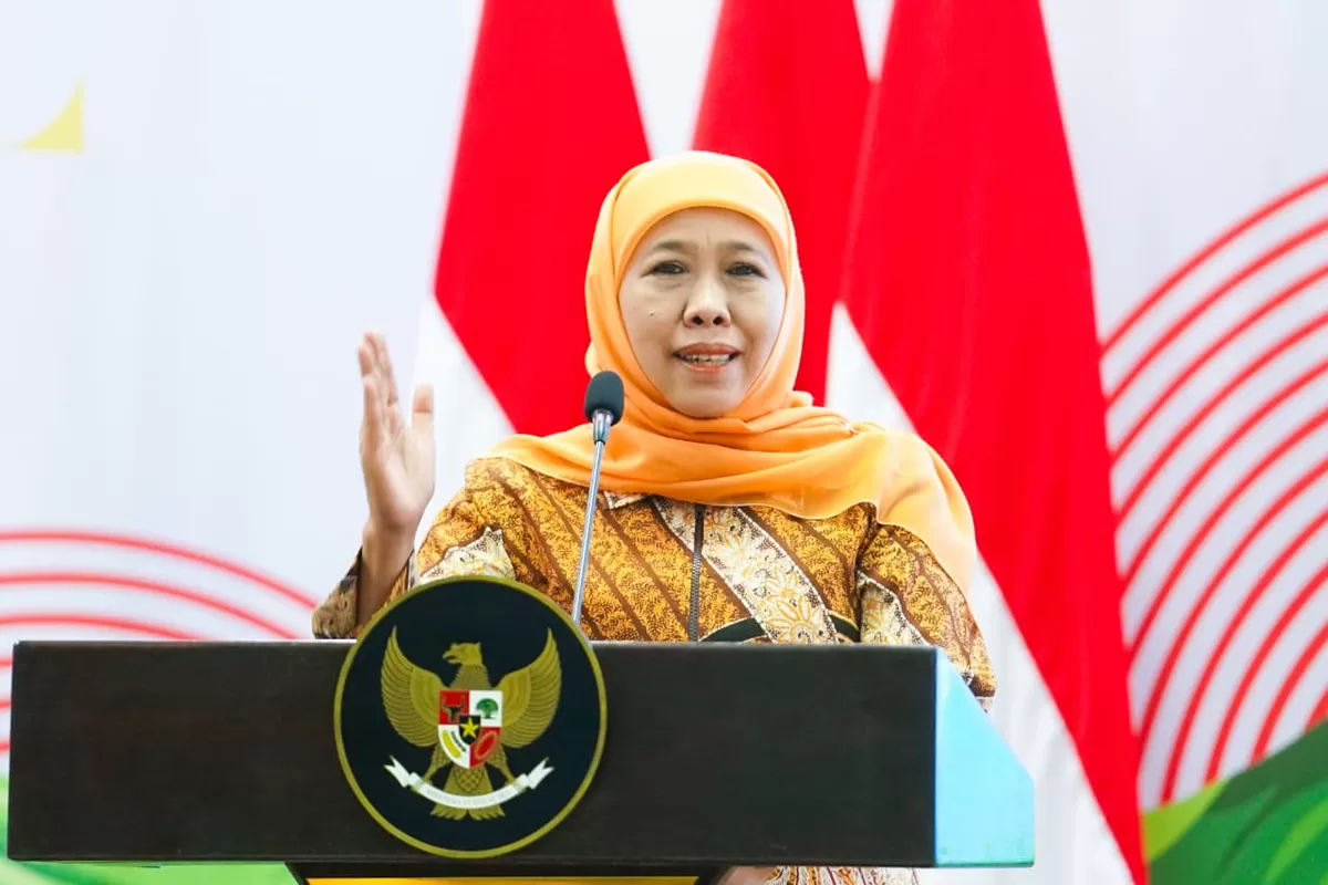 Gubernur Jatim Khofifah Indar Parawansa 