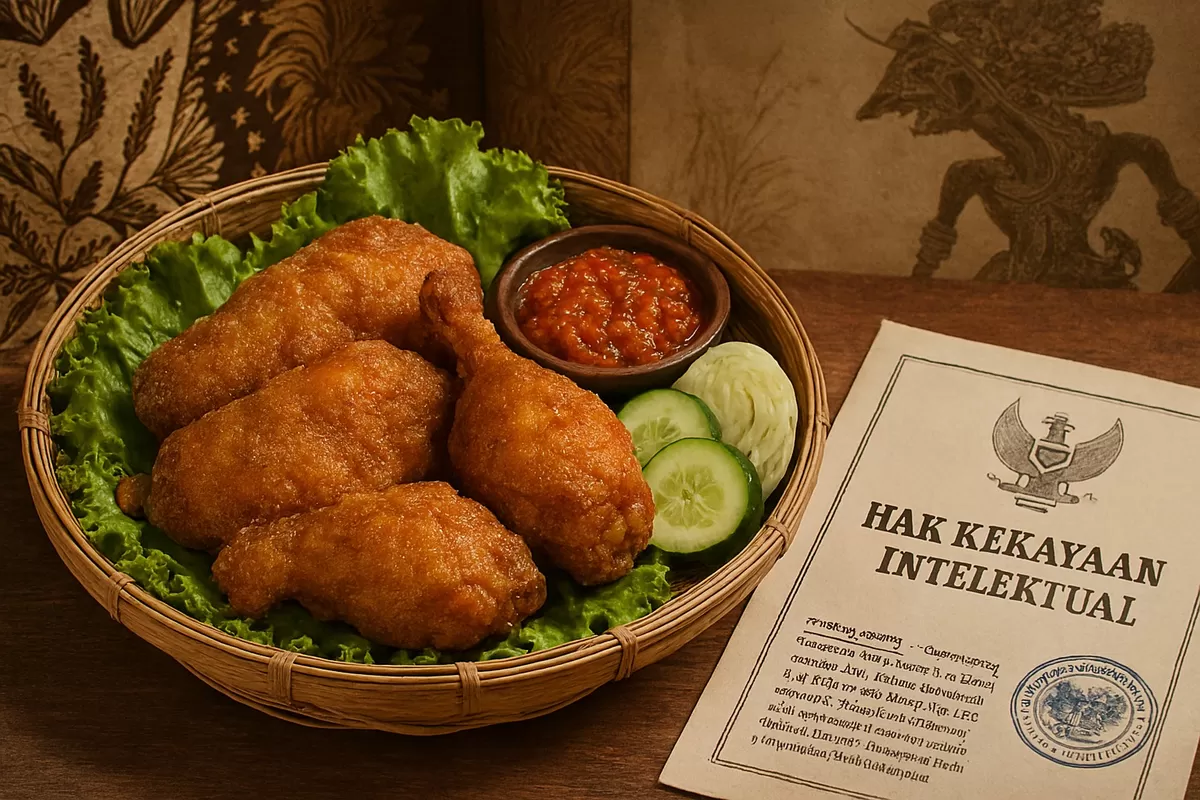 Ayam Goreng Kalasan hampir diklaim pihak lain. (bing image creatif)