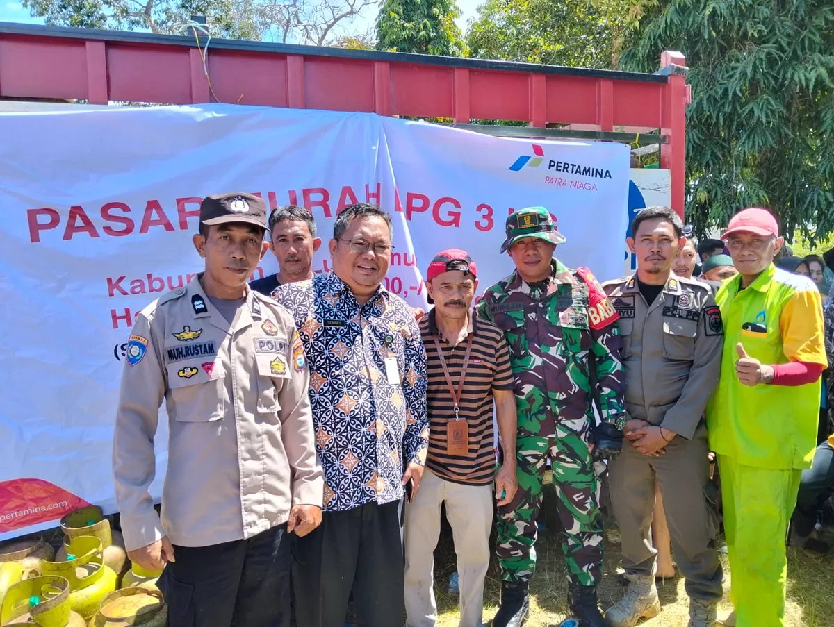 Pasar mjurah LPG dilakukan diawasi petugas agar masyarakat mendapatkan pasokan LPG serta meminimalisir pihak - pihak yang ingin mendapatkan keuntungan dari situasi pemulihan ini. (Ist)